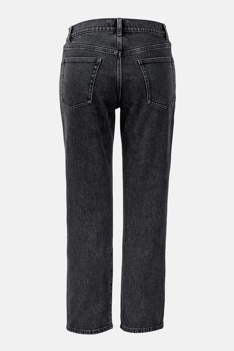 Tchibo Women Modern Fit Dark Wash Non Stretchable Denim Jeans, Grey - Image 2